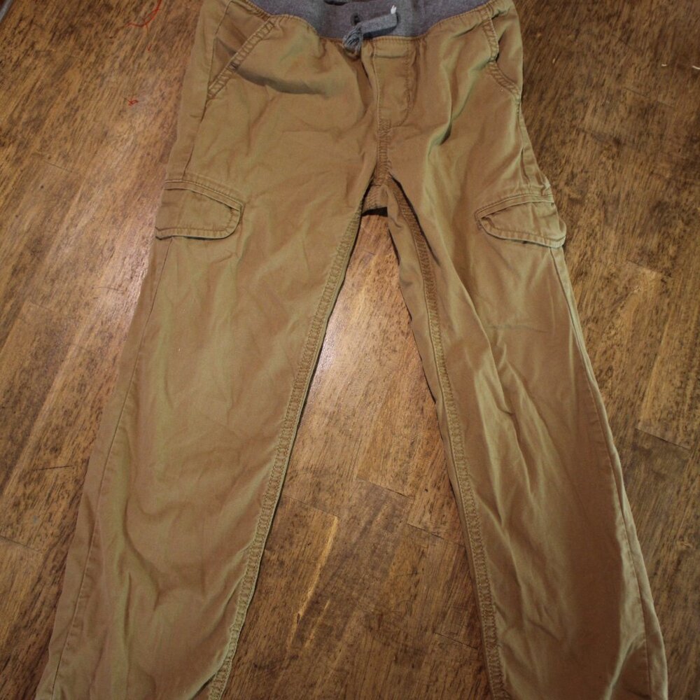 Old Navy Elastic Boys Khaki Pants Size Small